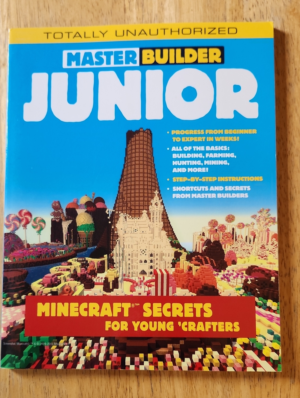 Junior Minecraft Secrets for Young Crafters - 128 Pages For Minecraft Lovers